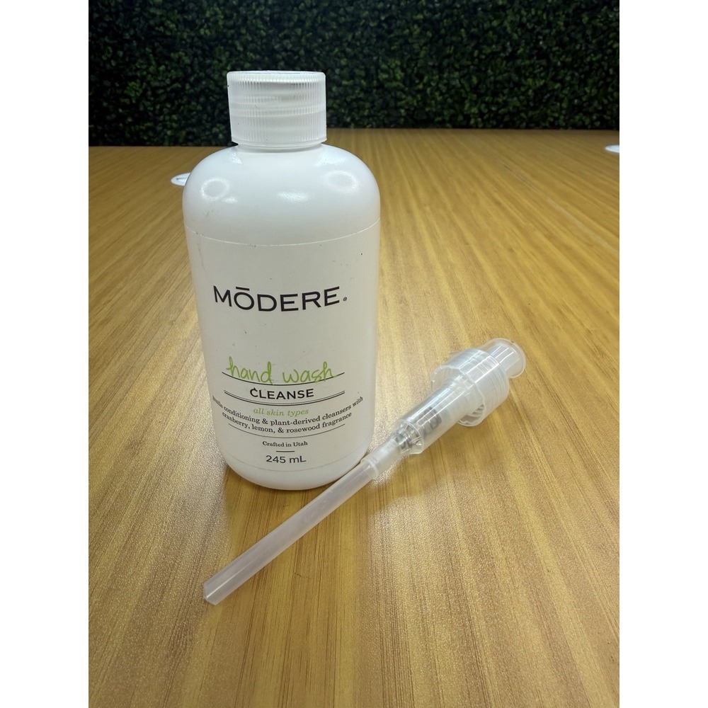 Modere Hand Wash Cleanse ~ New Sealed   245 ml  Plant Derived Exp 9/22